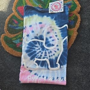 Puppie Love Tie-Dye T-Shirt